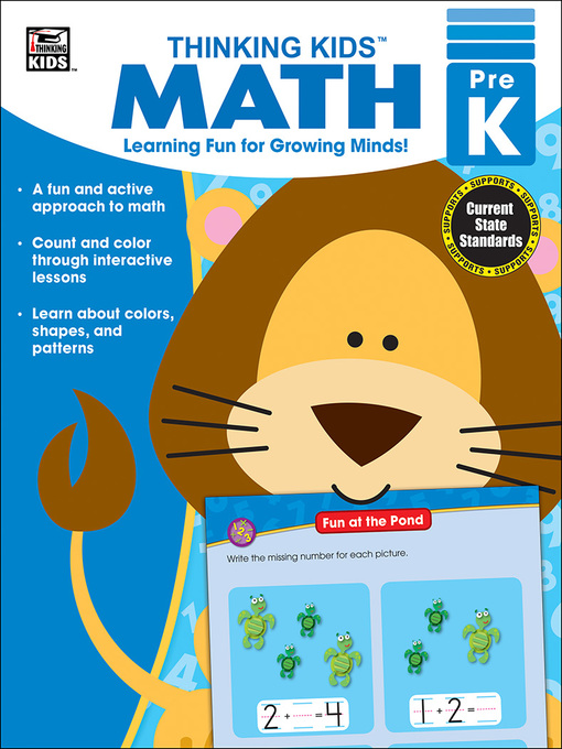 Title details for Thinking Kids' Math, Grade PK by Brighter Child - Available